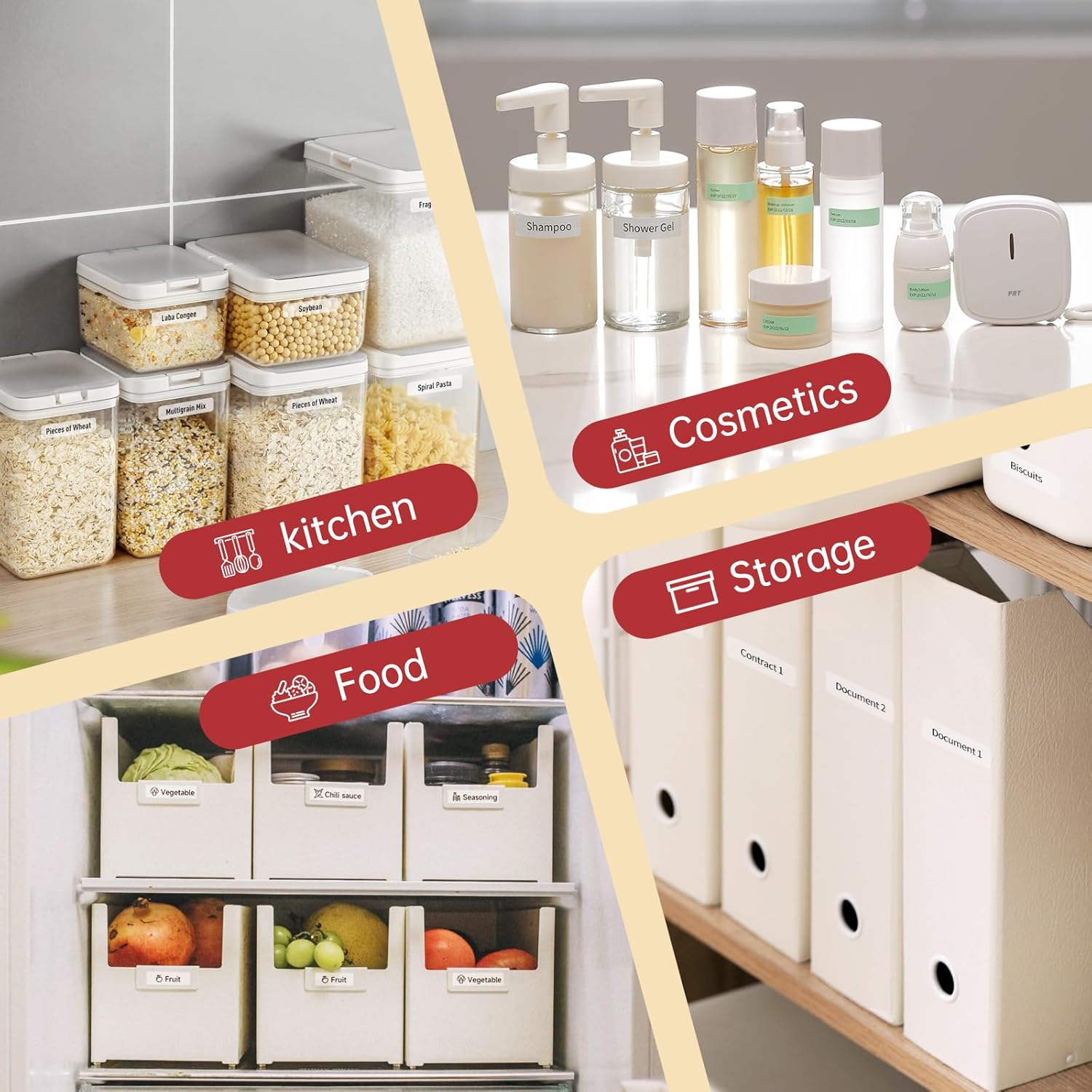 Thumbnail 4 de PRT PRT Label Maker Machine with 3Roll Tapes (12M) – portable Bluetooth label printer (green)