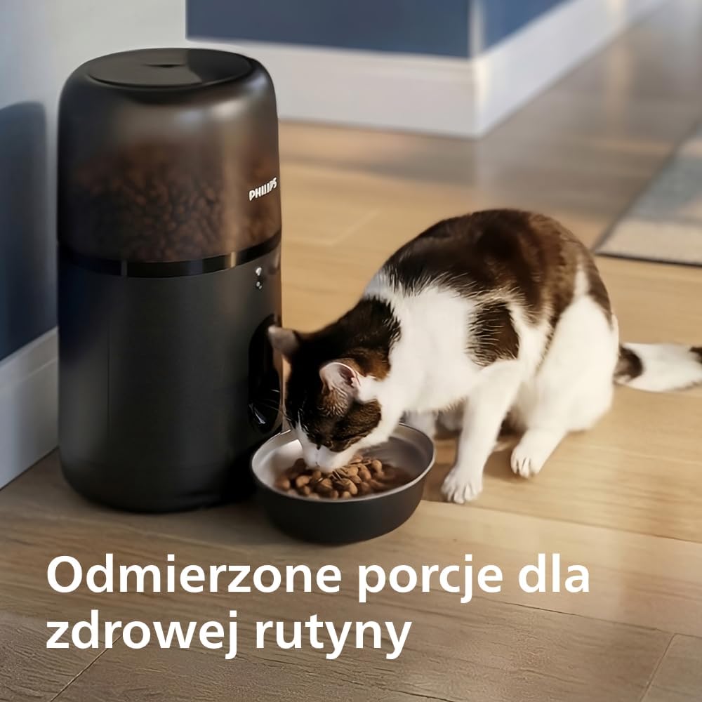 Detalle de Philips PAW3300/02 inteligentny karmnik dla kota, aplikacja i 20 posiłków