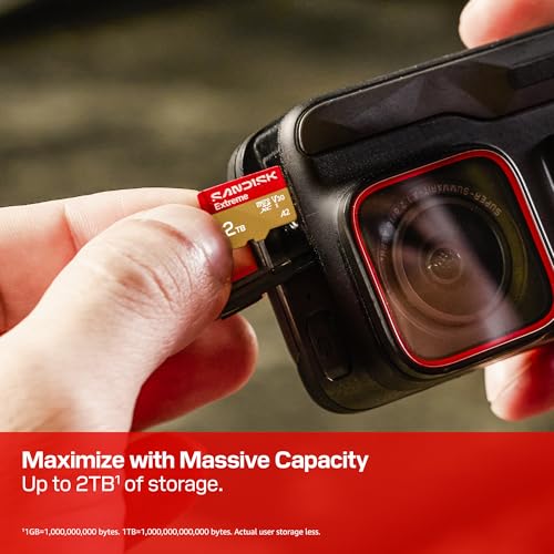 Detalle de SanDisk Extreme Carte microSDHC UHS-I + SD Adapter, 256 Go