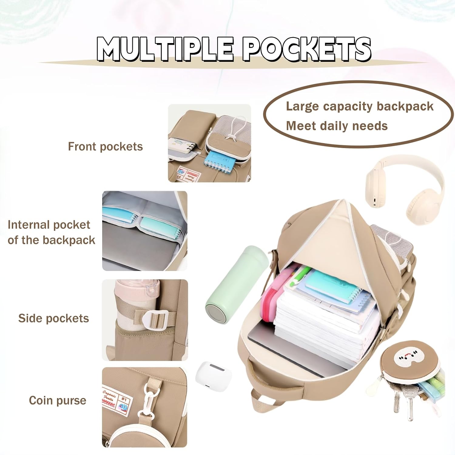 Detalle 2 de Armbq School Backpack 45cm daypack