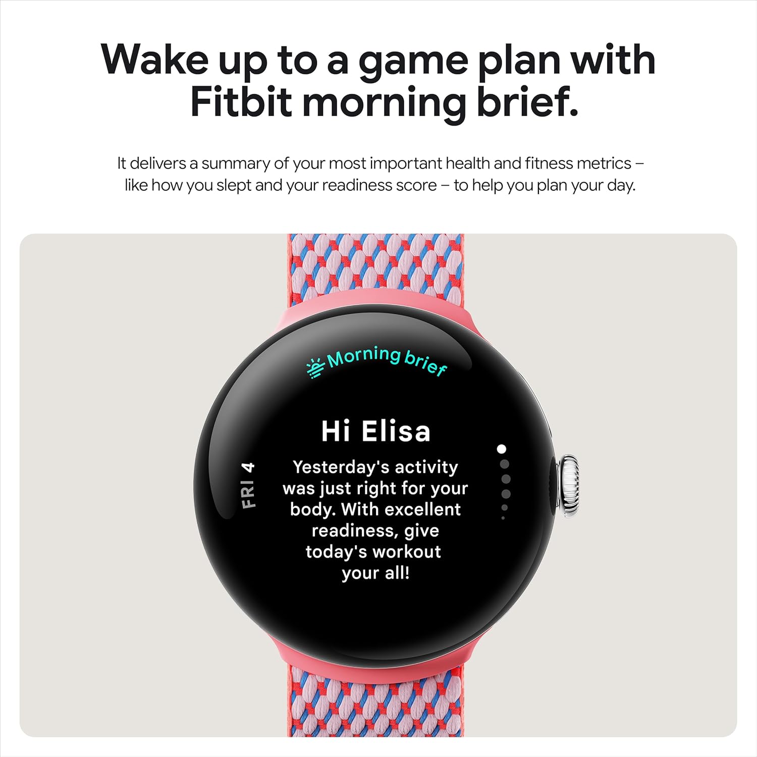 Thumbnail 6 de Google Pixel Watch 3 (41 mm) – Android smartwatch with Fitbit fitness, 24-hour battery and Wi‑Fi (Matte Black aluminium)