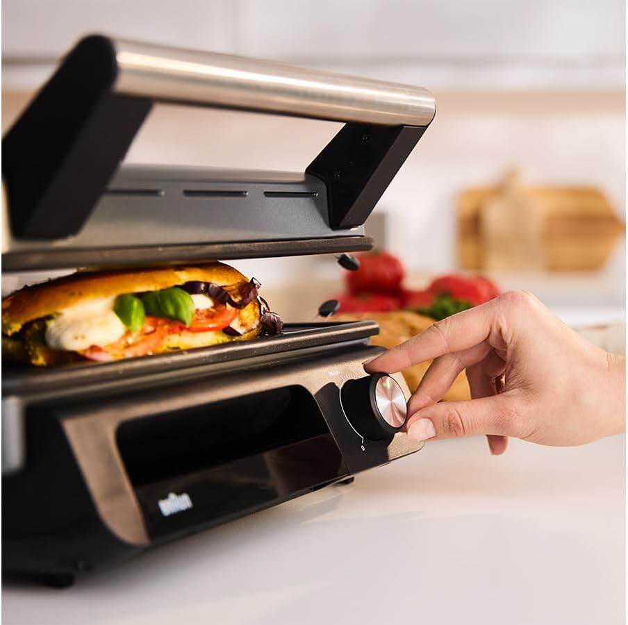 Thumbnail 3 de Braun MultiGrill 5 CG5033IGY – 3in1 Grill (Kontaktgrill, BBQ, Ofen) mit 230° und 2000 W