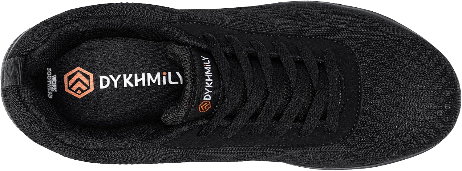 Thumbnail 6 de DYKHMILY Safety Trainers: Light, Breathable Steel Toe Cap Work Shoes