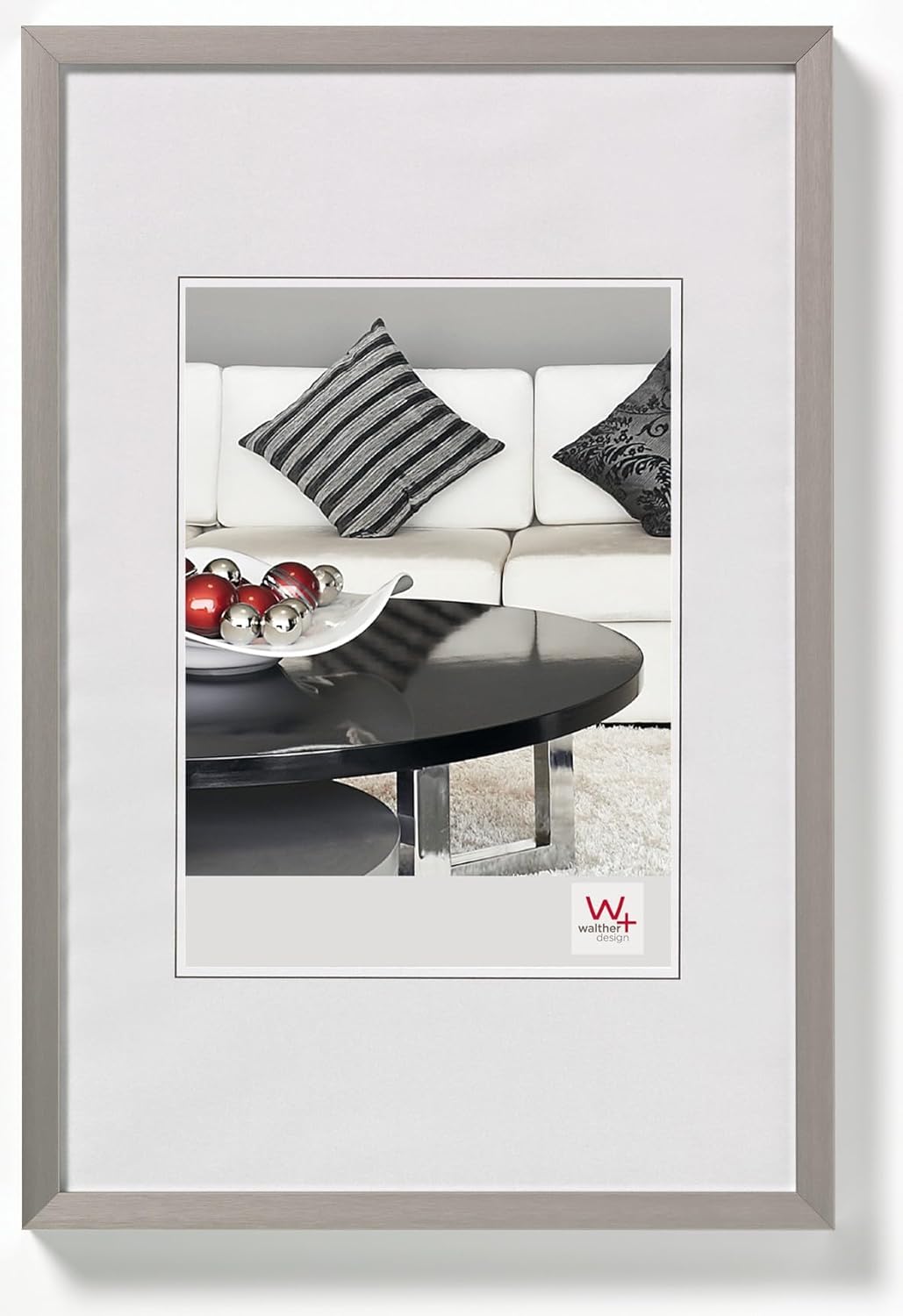 Detalle de Walther Design cornice acciaio 10 × 15 cm, Sedia in alluminio AJ015D