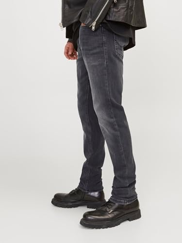 Thumbnail 6 de JACK & JONES Herren Slim Fit Jeans Glenn Skinny Tapered JJI Glenn ORIGINAL AM – Schwarz, 33W/30L