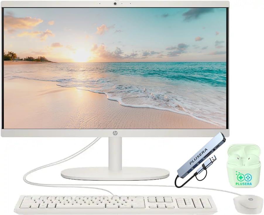 Detalle de HP All-in-One Desktop Computer, 21.5-inch