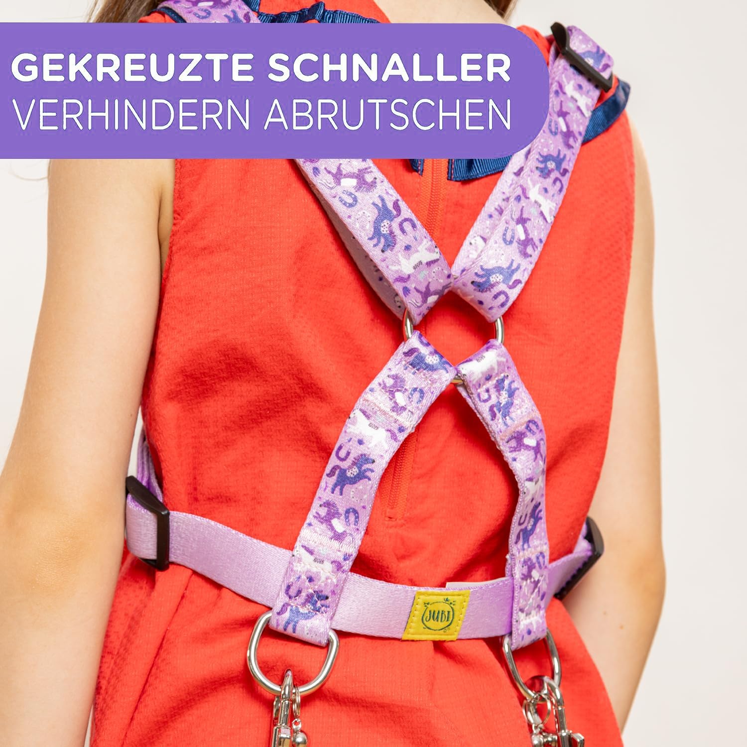 Thumbnail 3 de Jubi® Lilla Kinder-Pferdeleine mit größenverstellbarer Schleife fürs selbstständige Anziehen