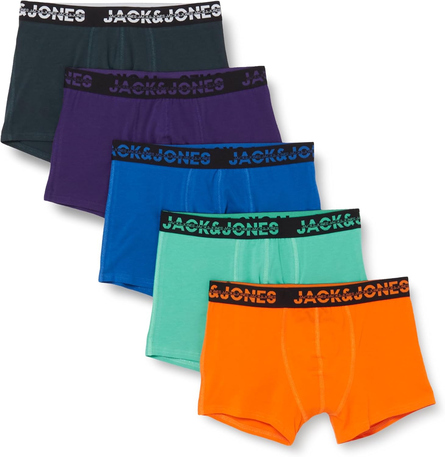 Thumbnail 3 de Jack & Jones Plus Jacoliver PlsCalzoncillos para baño (5 uds) – XXXLXXXL para hombre