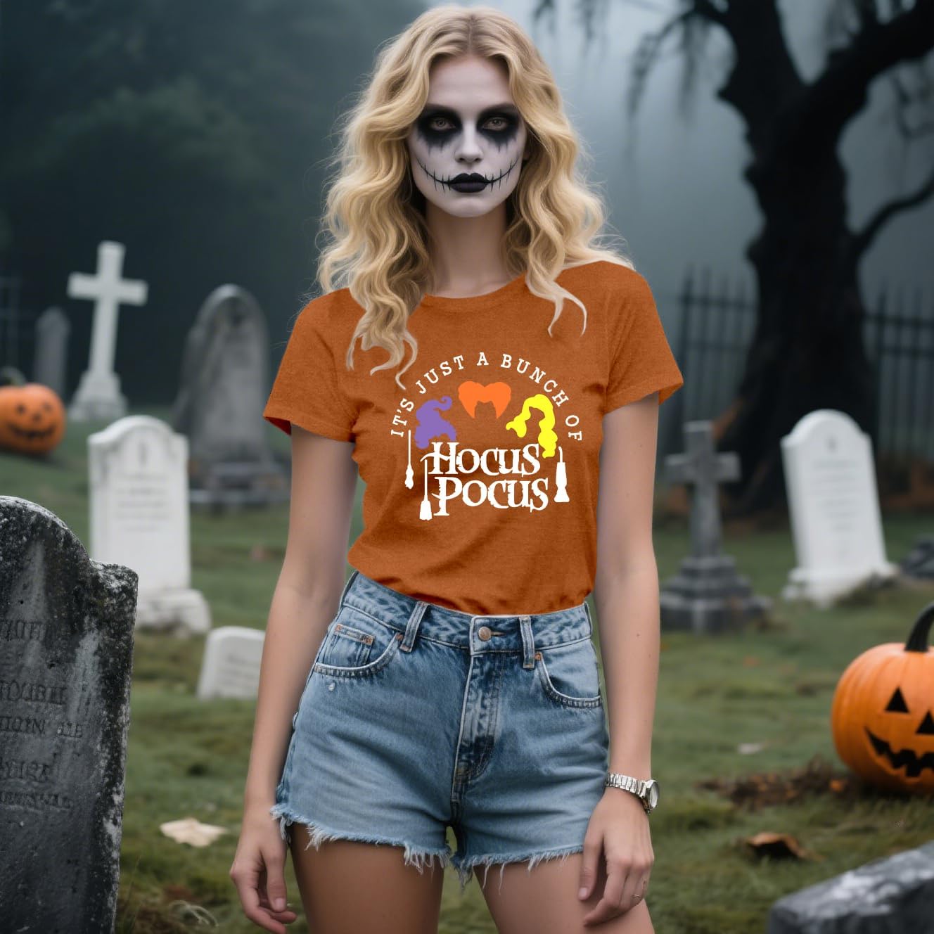 Thumbnail 2 de Qskall Sanderson Sisters T-shirt