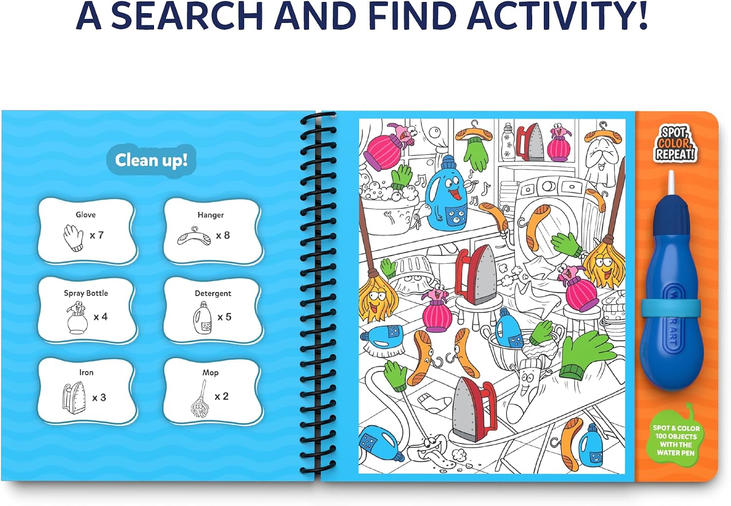 Thumbnail 6 de Skillmatics Water Spotter Reusable Search & Find Book