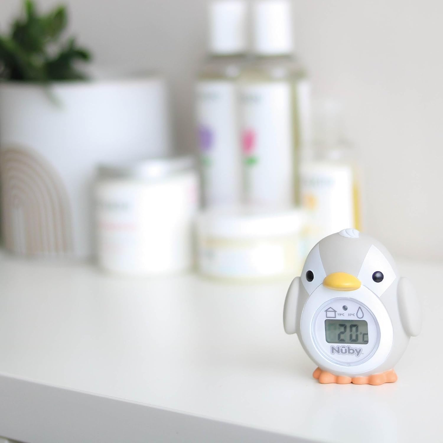 Detalle 2 de Nuby Penguin baby bath thermometer ๐ถ