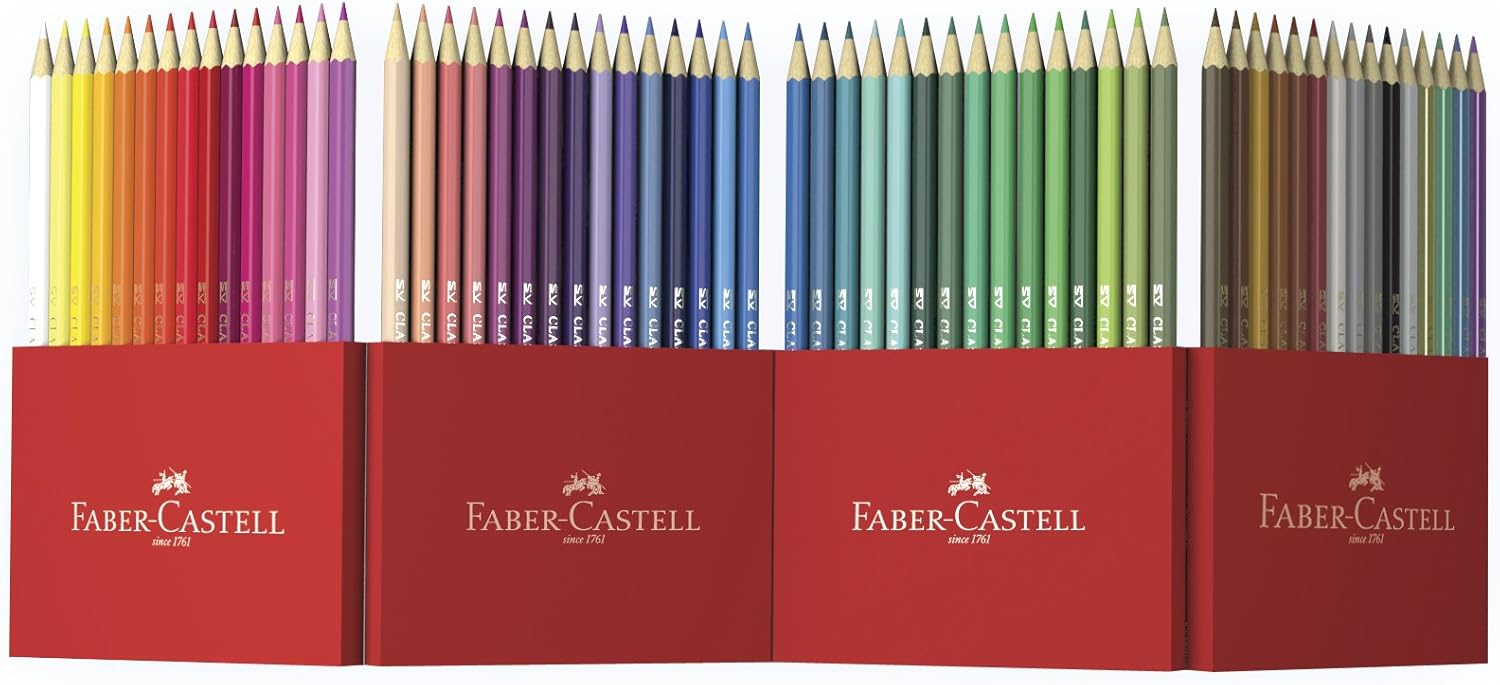 Thumbnail 1 de Faber-Castell Castle Buntstifte Set 60 Farben – Hexagonal, bruchsicher, weiche Mine