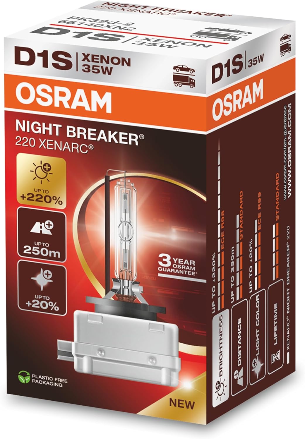 Thumbnail 4 de OSRAM D3S 35W Night Breaker Laser