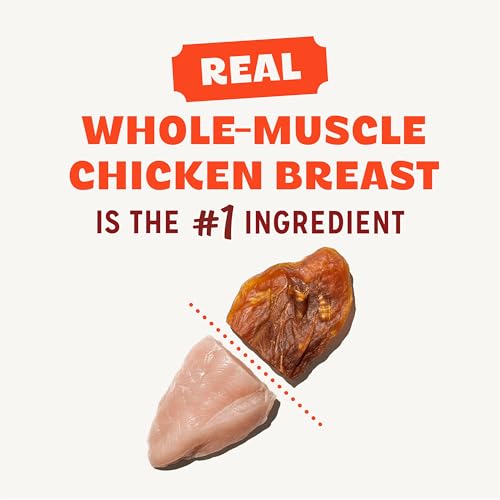 Detalle de Pur Luv Chicken Jerky Dog Treats (16 oz) — Real Chicken Breast, High Protein & Long-Lasting Chew