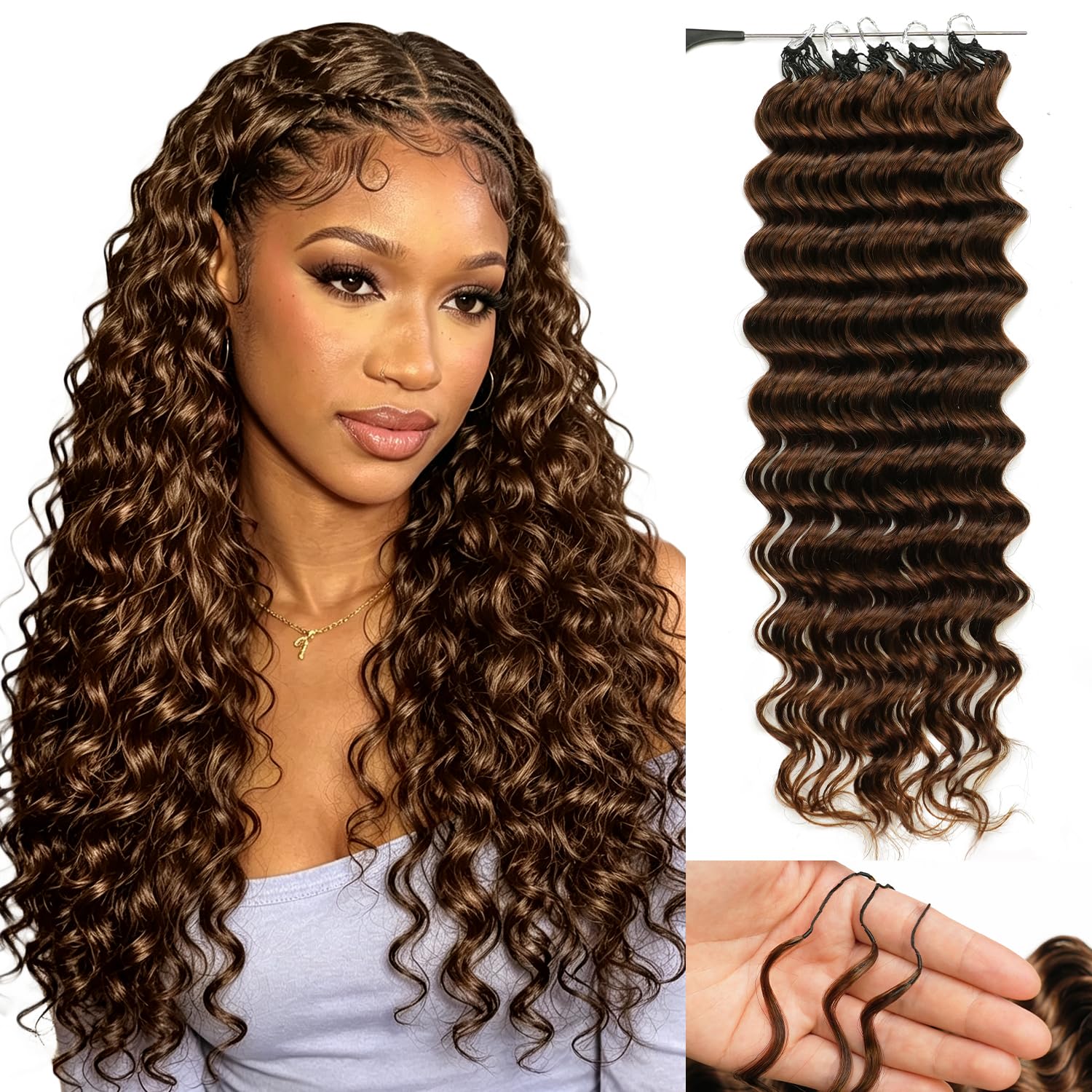Thumbnail 4 de Miokimou Human Braiding Hair 24 Inch