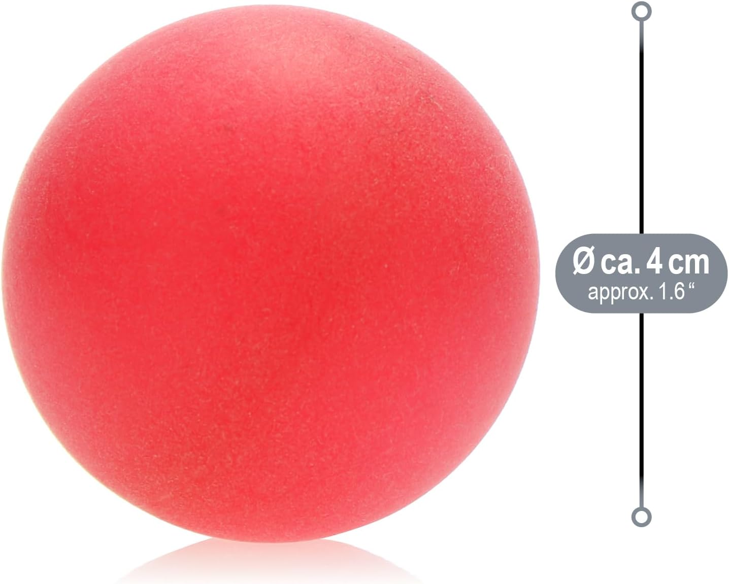 Thumbnail 5 de com-four Palline da ping pong 40 mm – confezioni da 48/72/144 in bianco o colori vivaci