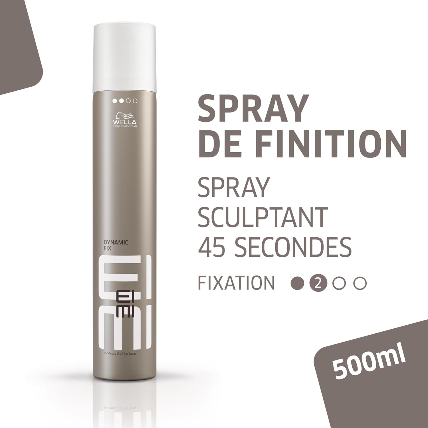 Thumbnail 1 de Wella Professionals EIMI Dynamic Fix spray sculptant – tenue légère 45 secondes, protection humidité, UV et chaleur