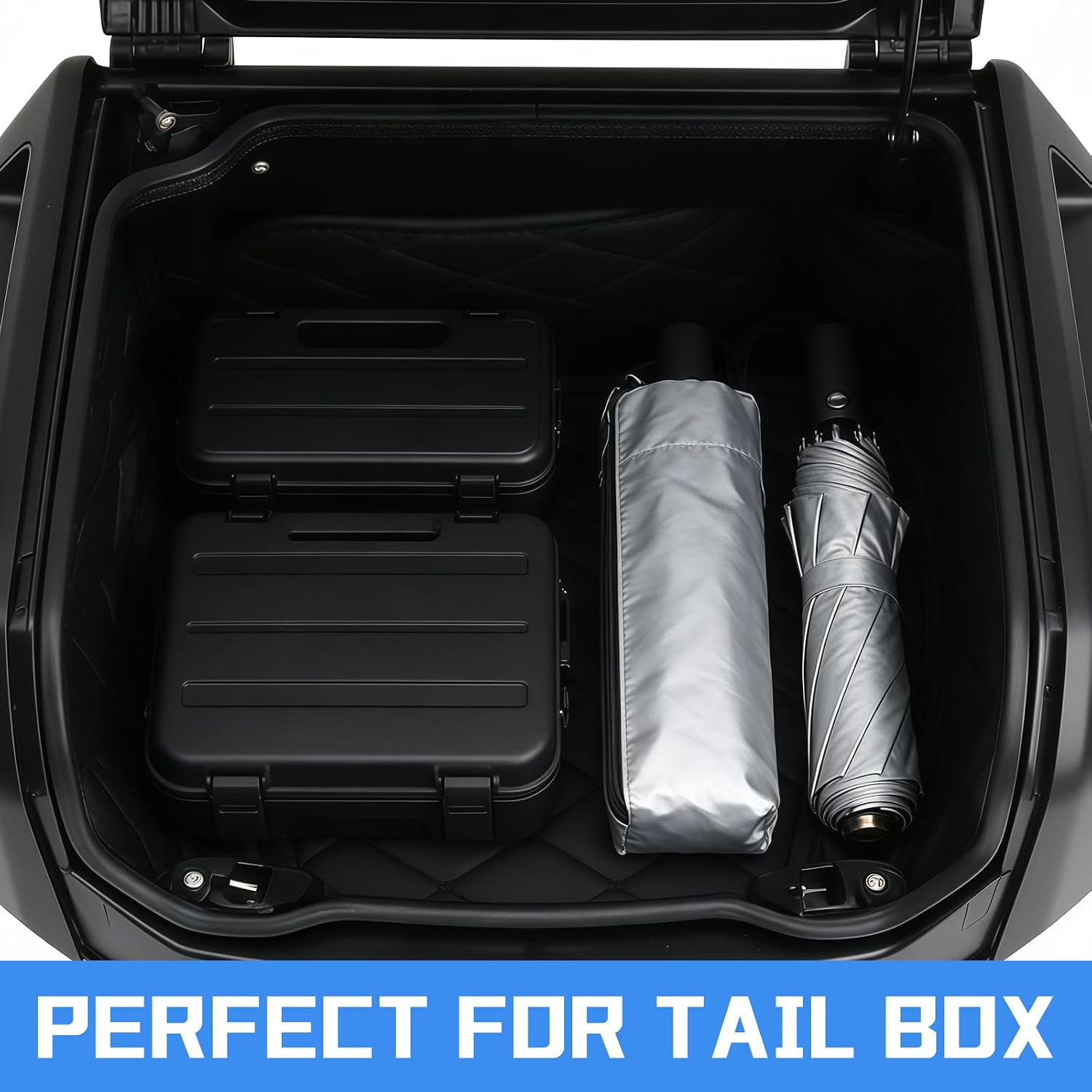 Detalle de BMW top case cover for R1300 GS Adventure