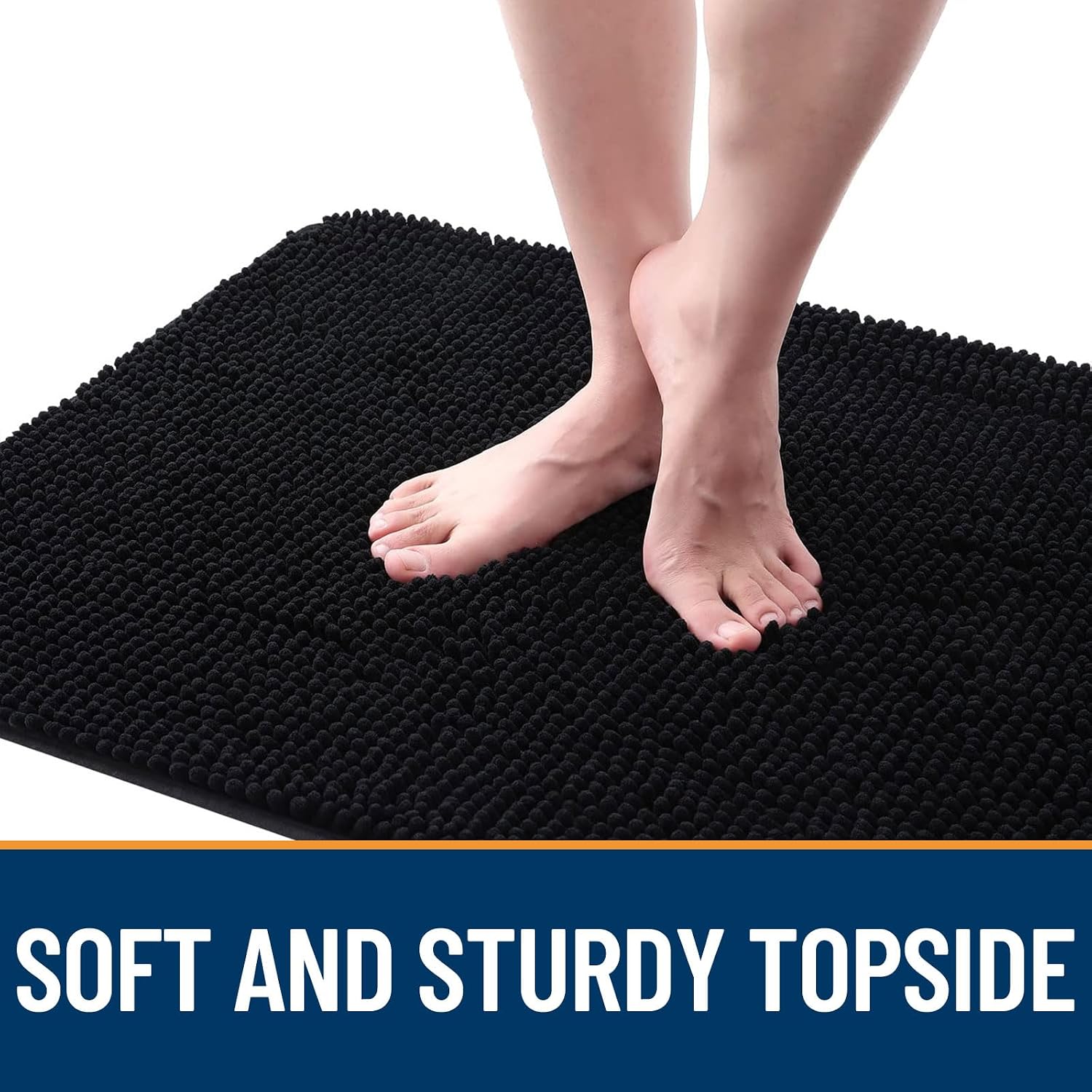 Detalle de OLANLY Dog Door Mat 70x35 inches for Muddy Paws