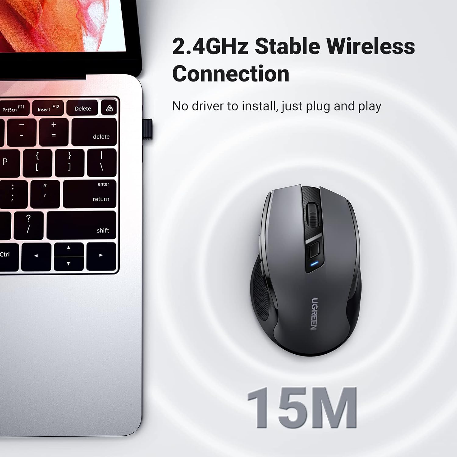 Thumbnail 5 de UGREEN Wireless Mouse 4000 DPI