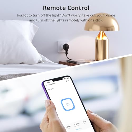 Detalle de SONOFF S60TPF Presa Smart 16A: WiFi 2.4G con Timer, Monitoraggio Energetico e Controllo Vocale