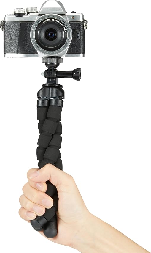 Detalle 2 de Amazon Basics Trípode Flexible y Portátil para Smartphone