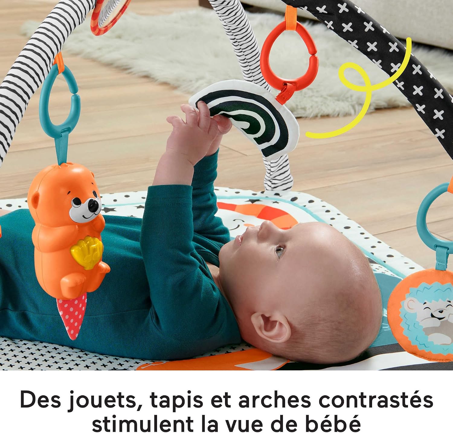 Detalle 2 de Fisher-Price Tapis sensoriel 76 x 76 cm