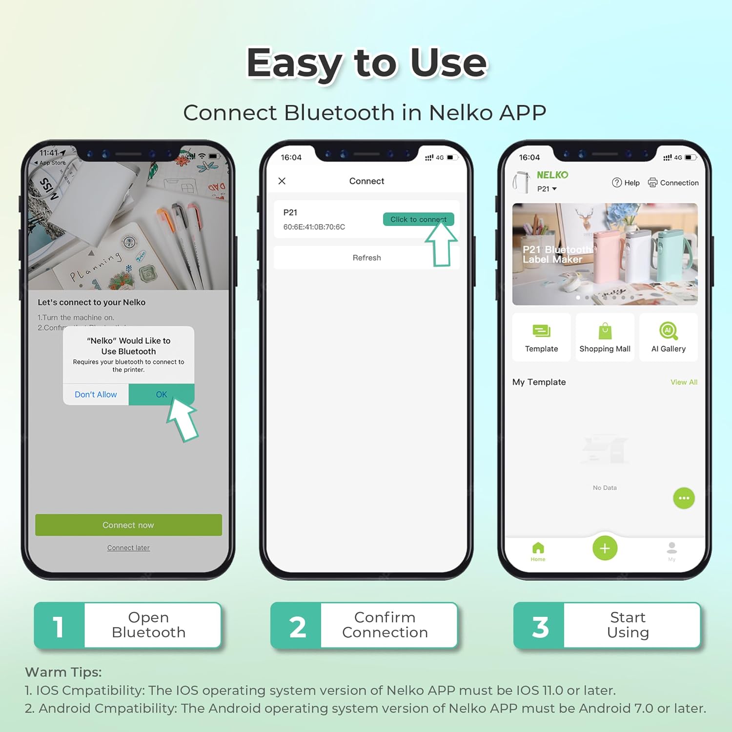 Thumbnail 5 de Nelko P21 Label Maker Machine ⚙️