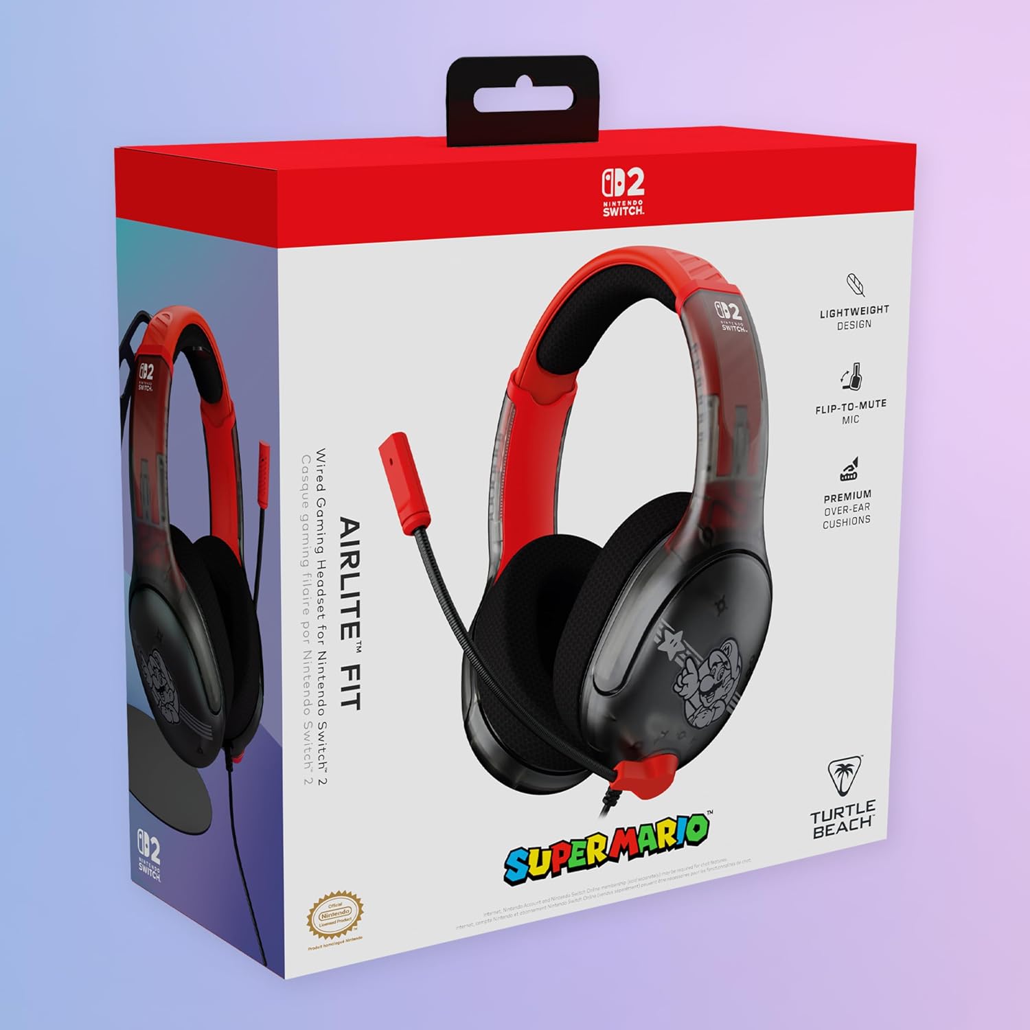 Thumbnail 6 de Airlite Fit Kabelgebundenes Gaming-Headset – Offiziell lizenziert für Nintendo Switch, leicht und robust