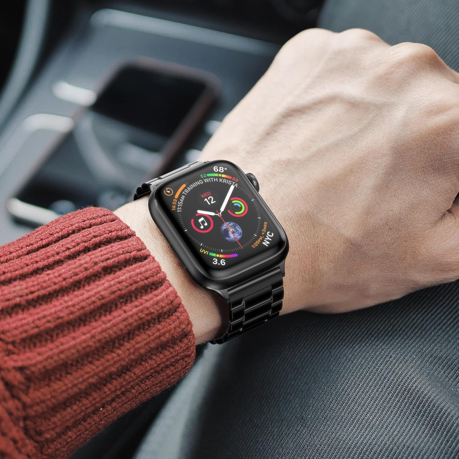 Detalle 2 de EPULY Metal Band for Apple Watch 42mm