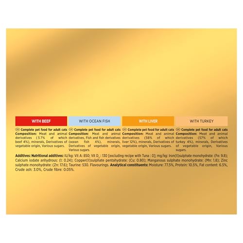 Thumbnail 5 de Gourmet Gold Paté Wet Cat Food 8x85g (Pack of 6)
