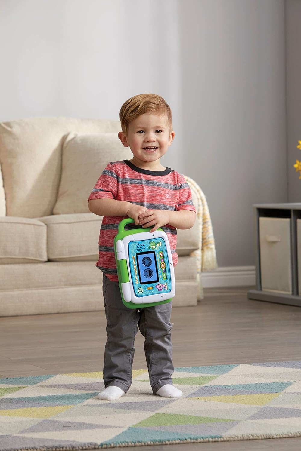 Thumbnail 6 de LeapFrog 2 in 1 LeapTop Touch Laptop (Green) learning tablet for kids aged 2+
