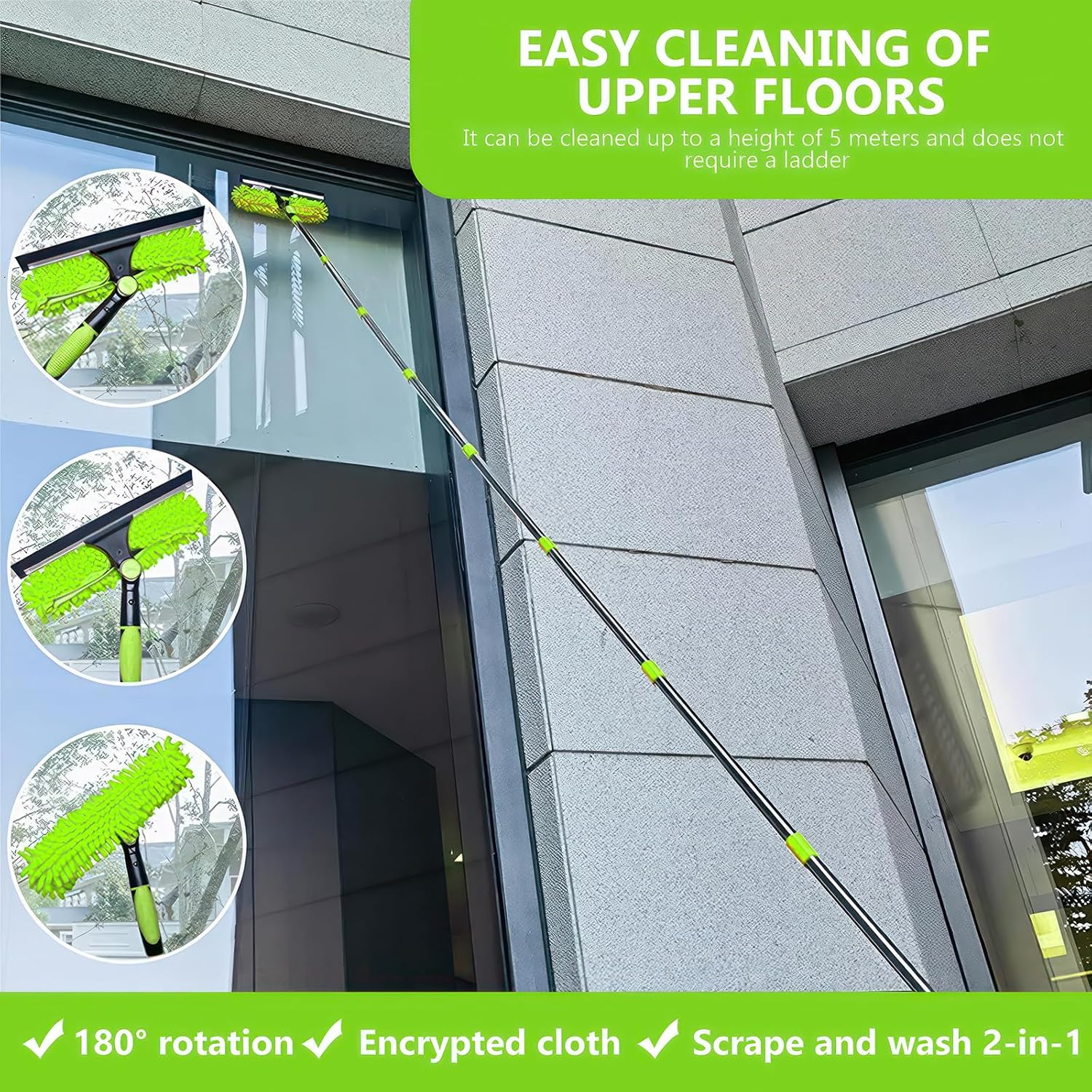 Thumbnail 5 de 4.25M window squeegee cleaner tool kit