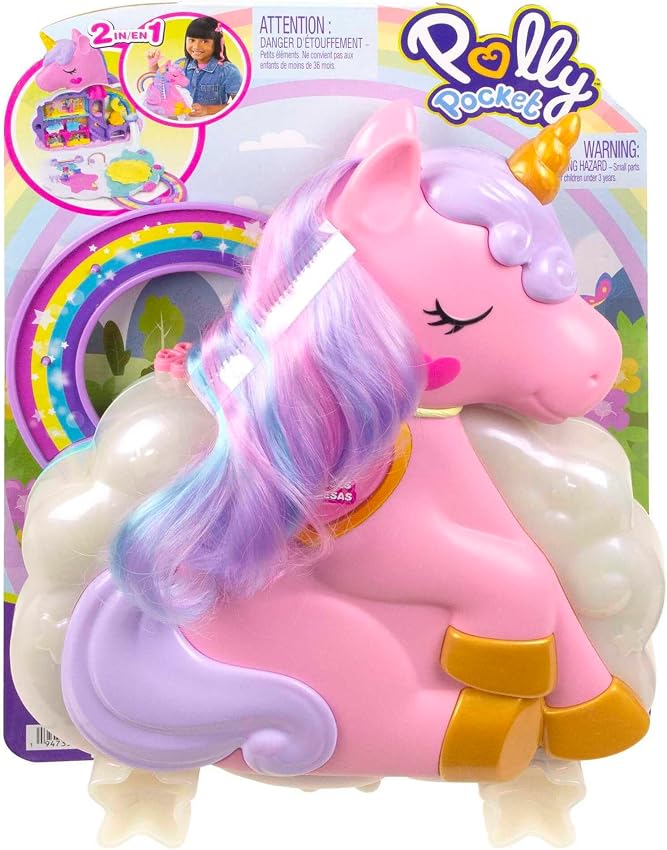 Thumbnail 6 de Polly Pocket Salón de Belleza Unicornio 🌈 con Muñequitas y Accesorios