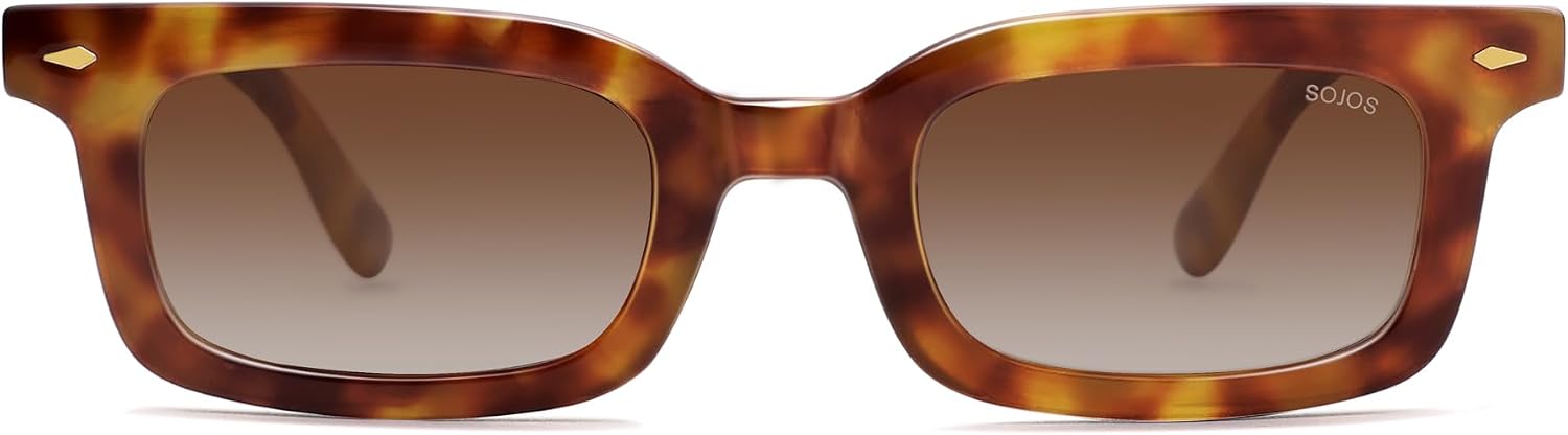 Thumbnail 6 de SOJOS Lunettes de soleil Ecik polarisées SJ2628 – Carré rétro, légère et polyvalente