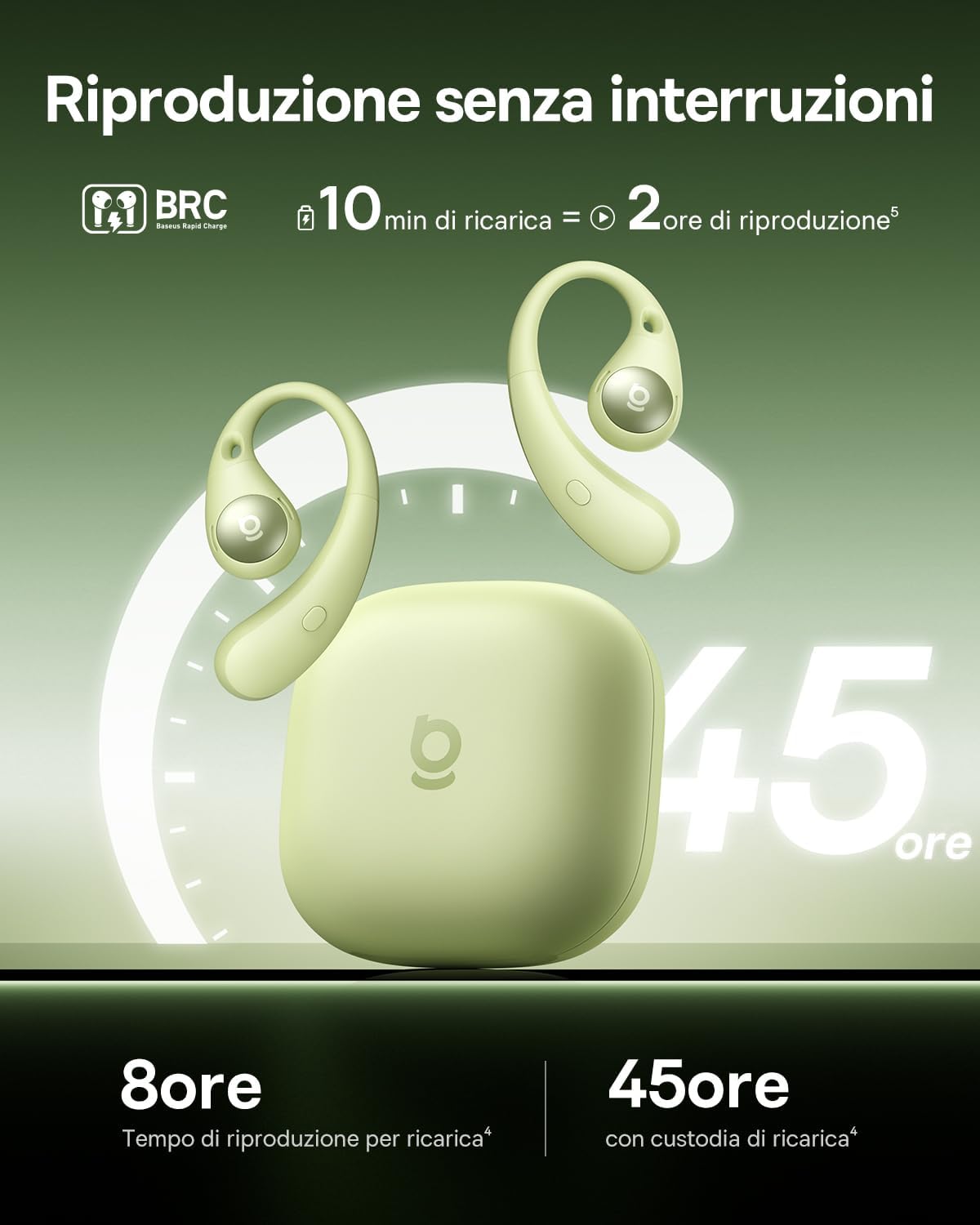 Thumbnail 5 de Baseus Eli Sport2 Open Ear cuffie sportive