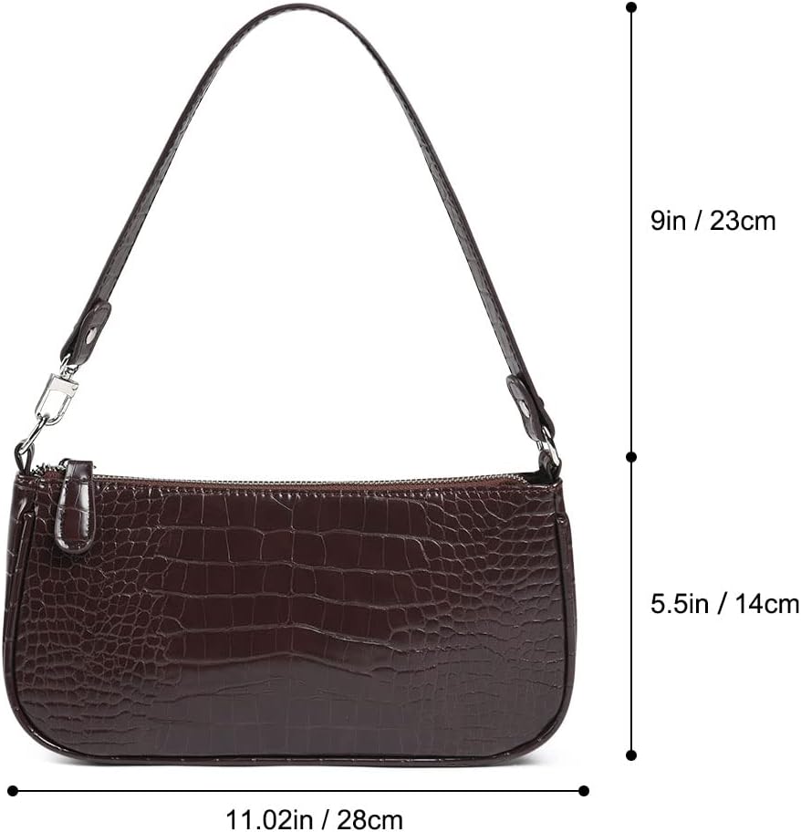 Thumbnail 3 de Aucuu Mini Crocodile Pattern Shoulder Bag