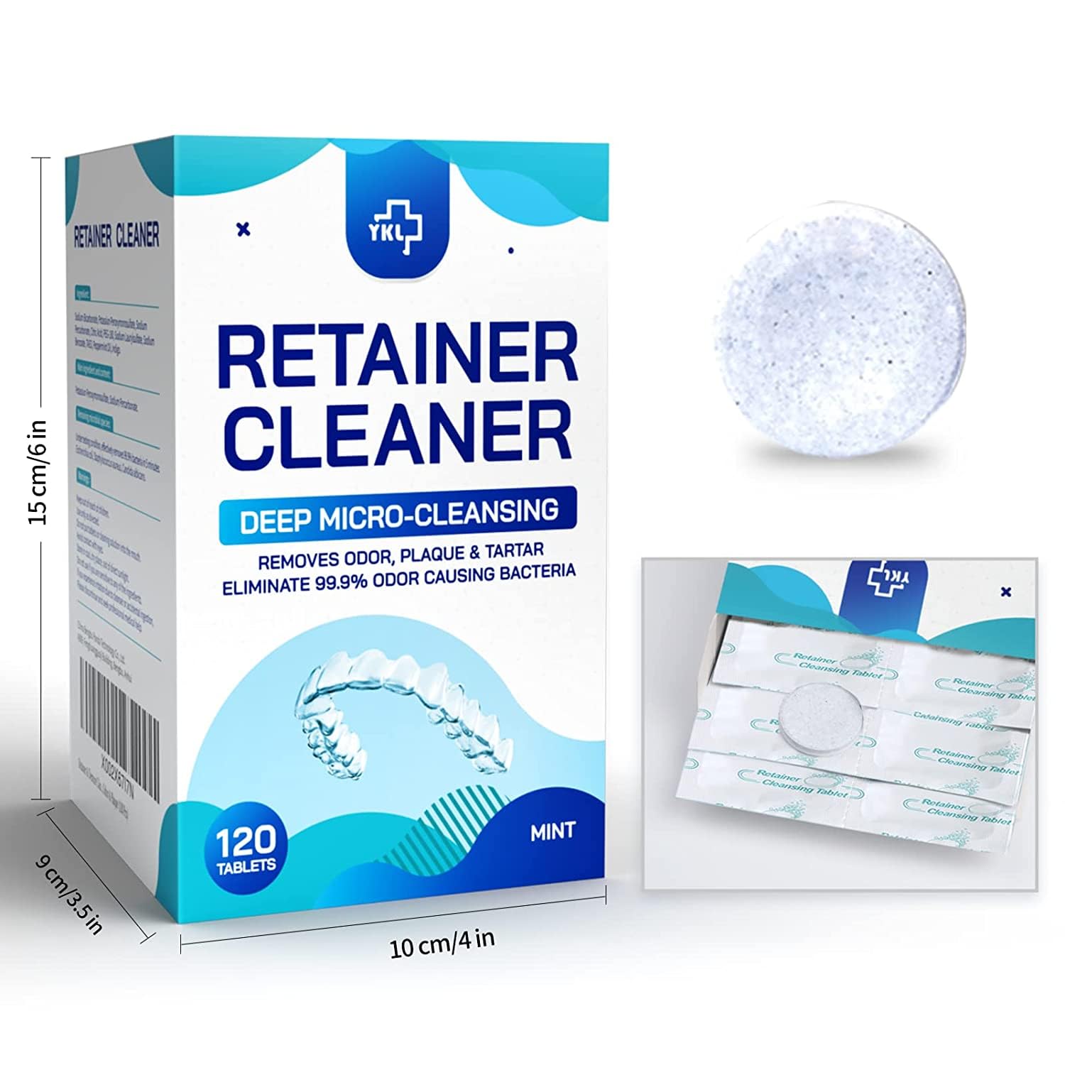 Thumbnail 2 de Retainer Denture Cleaner Tablets 120 pcs