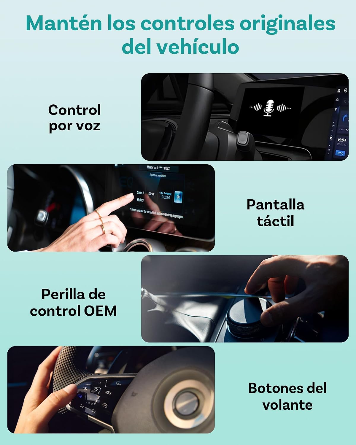 Thumbnail 3 de Ottocast Mini Tube CarPlay Android Auto Inalámbrico