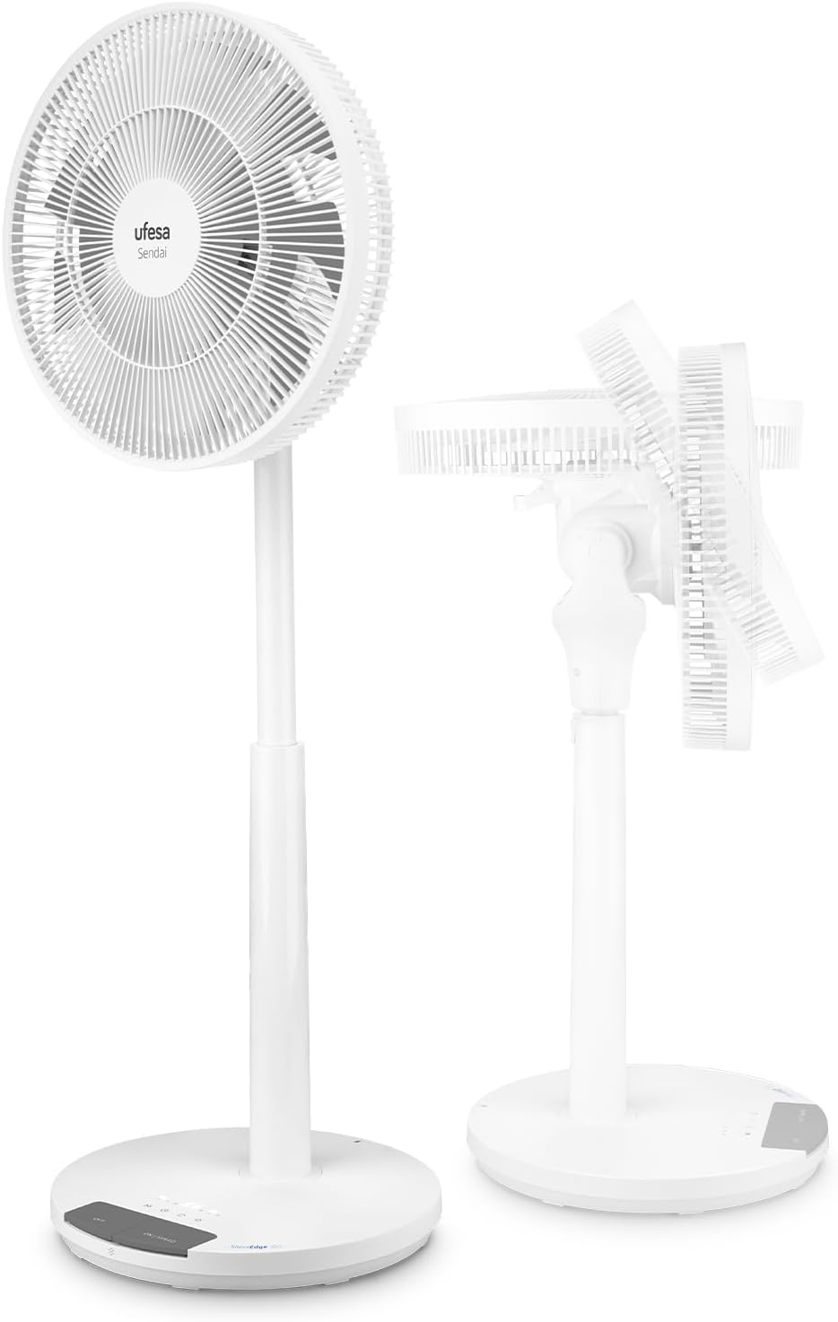 Detalle de Ufesa Ventilatore Sendai SilentEdge 24W: aria fresca, silenzio e comfort regolabili