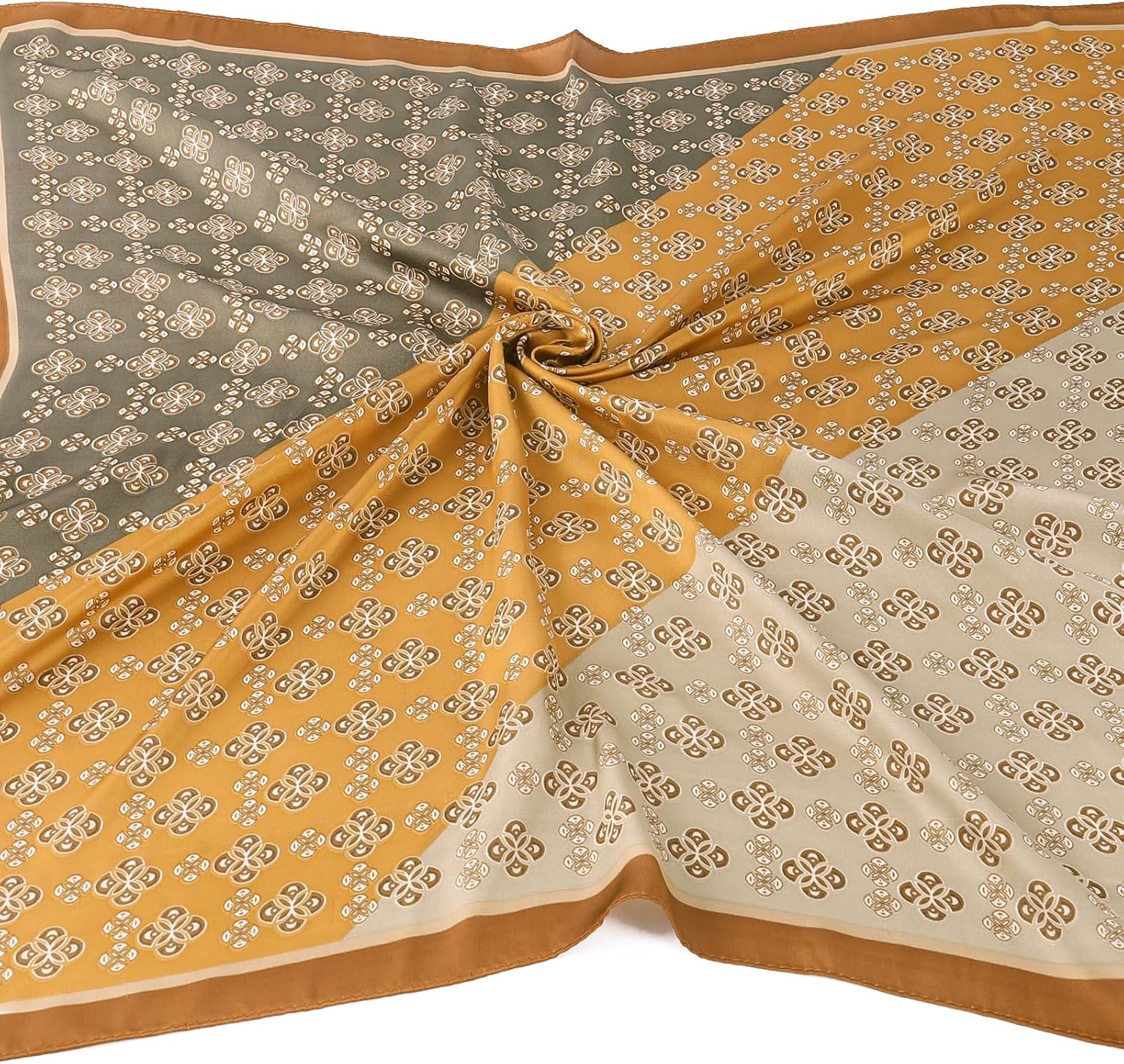 Thumbnail 2 de Foulard/Damkily carré homme façon bandana en polyester à motif paisley (21 x 21 ou 53 x 53 cm)
