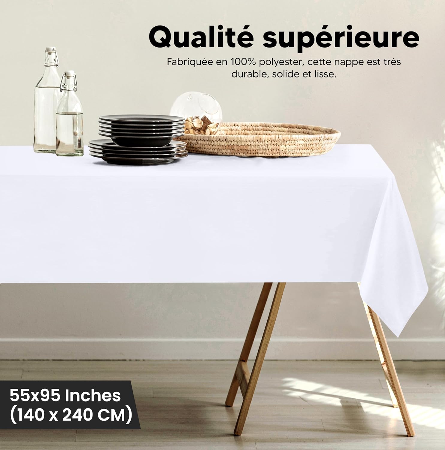 Detalle 2 de Utopia Kitchen Nappe Rectangulaire 140 x 240 cm