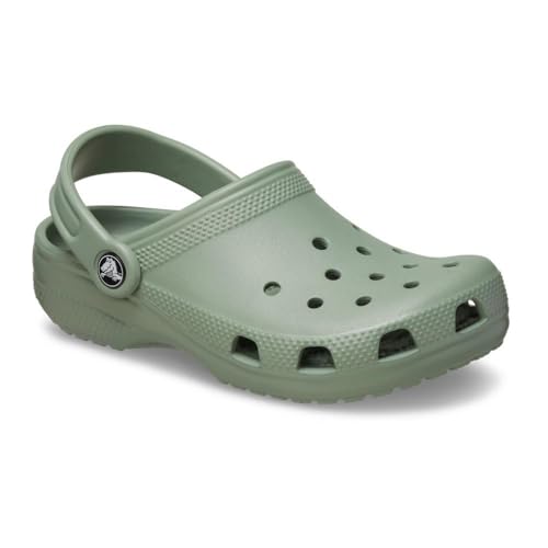 Thumbnail 2 de Crocs Unisex Kids Classic Clog K Clogs Moss (3 UK) – Lightweight, Secure Fit for Everyday Play