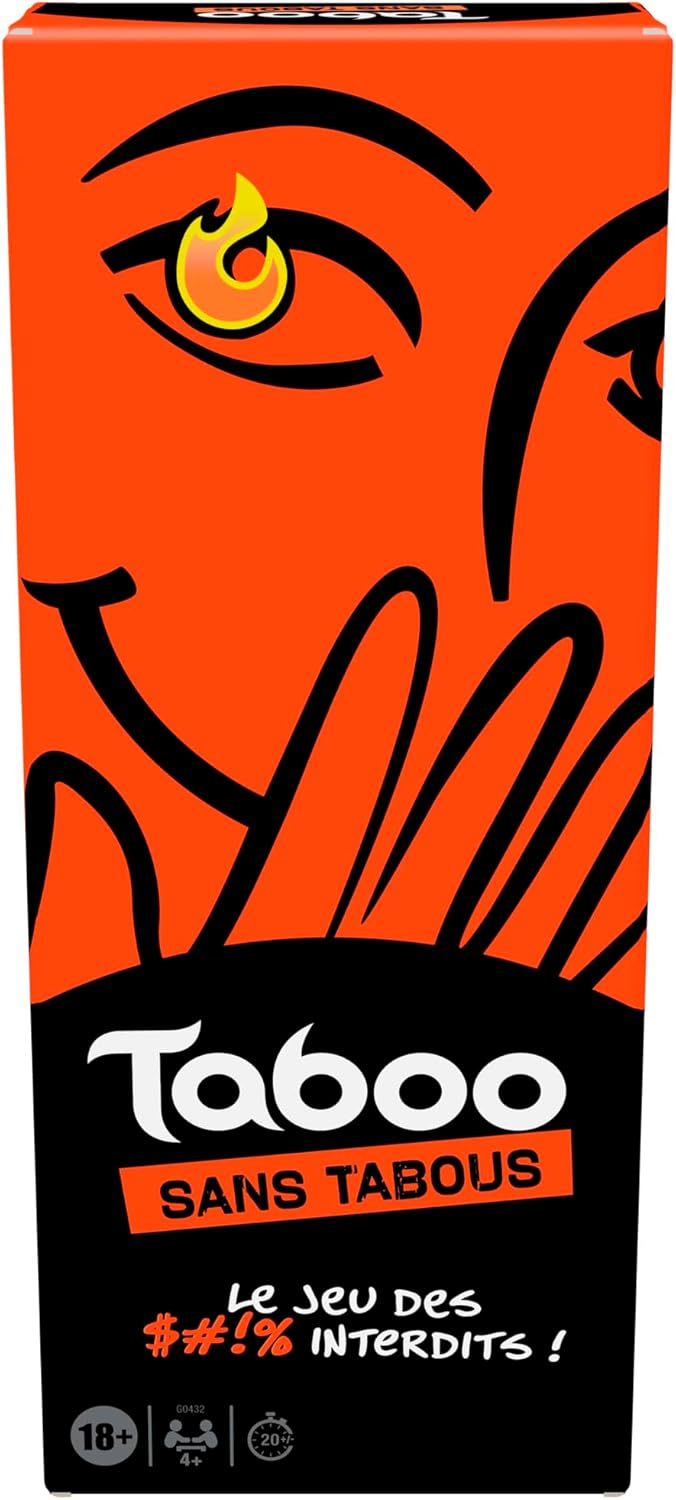 Detalle de Hasbro Gaming Taboo sans Censure (18 ans et plus) — Jeu de société d’ambiance en version française