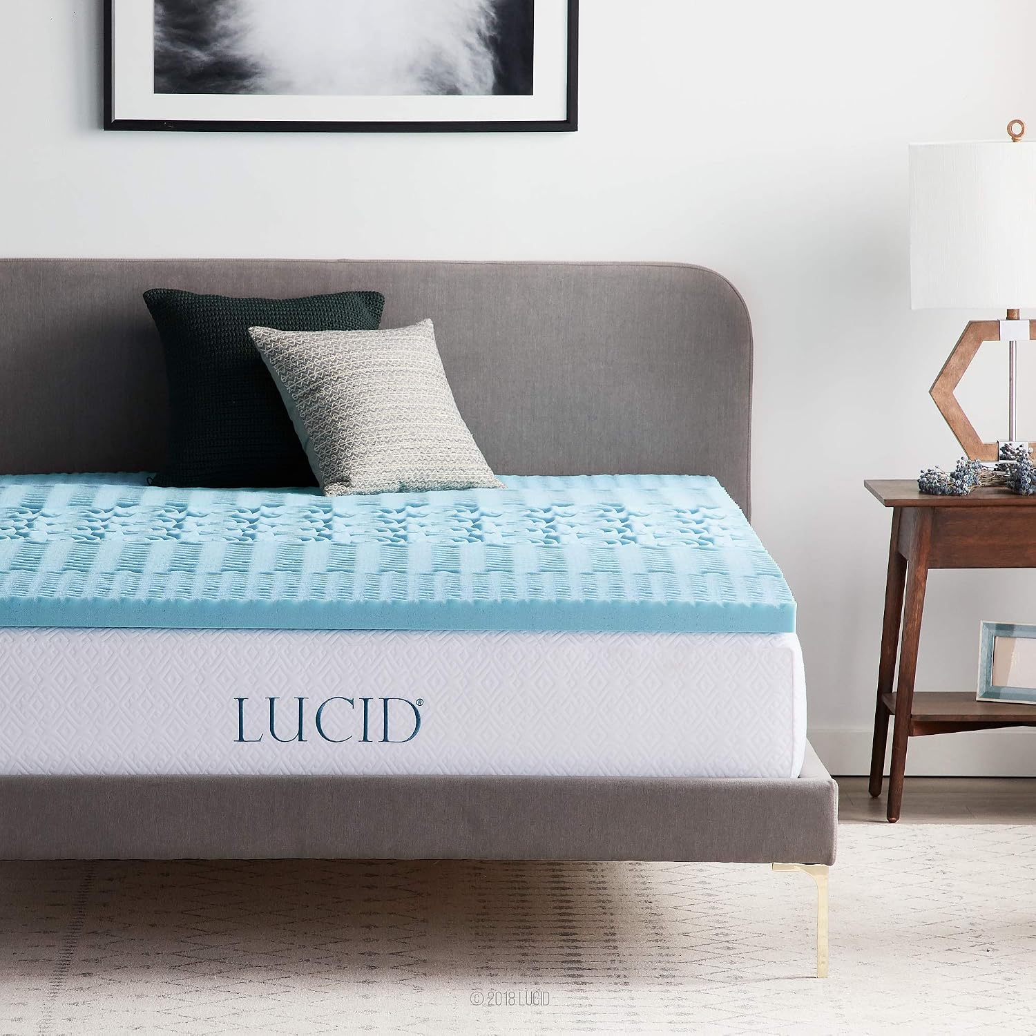 Detalle de LUCID Topper Singolo 5 cm