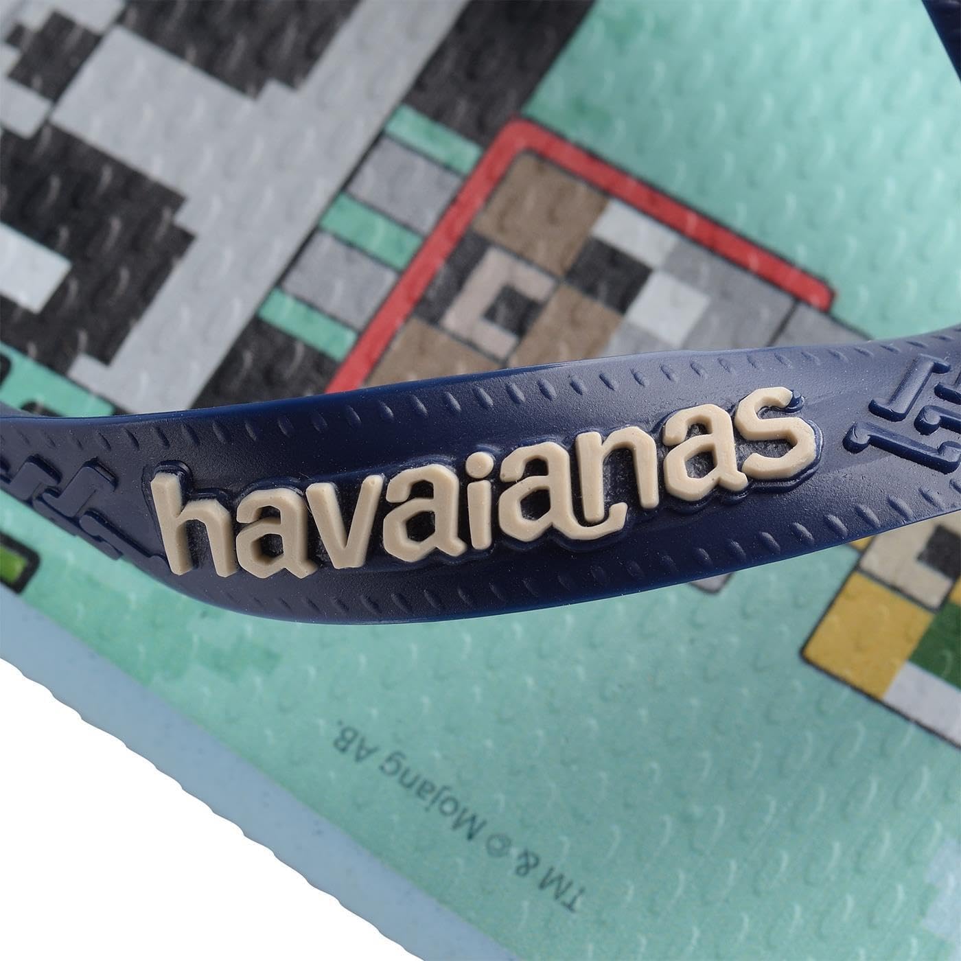 Thumbnail 3 de Havaianas Minecraft (Mini Me) – Tongs enfant en bleu lavande, antidérapantes