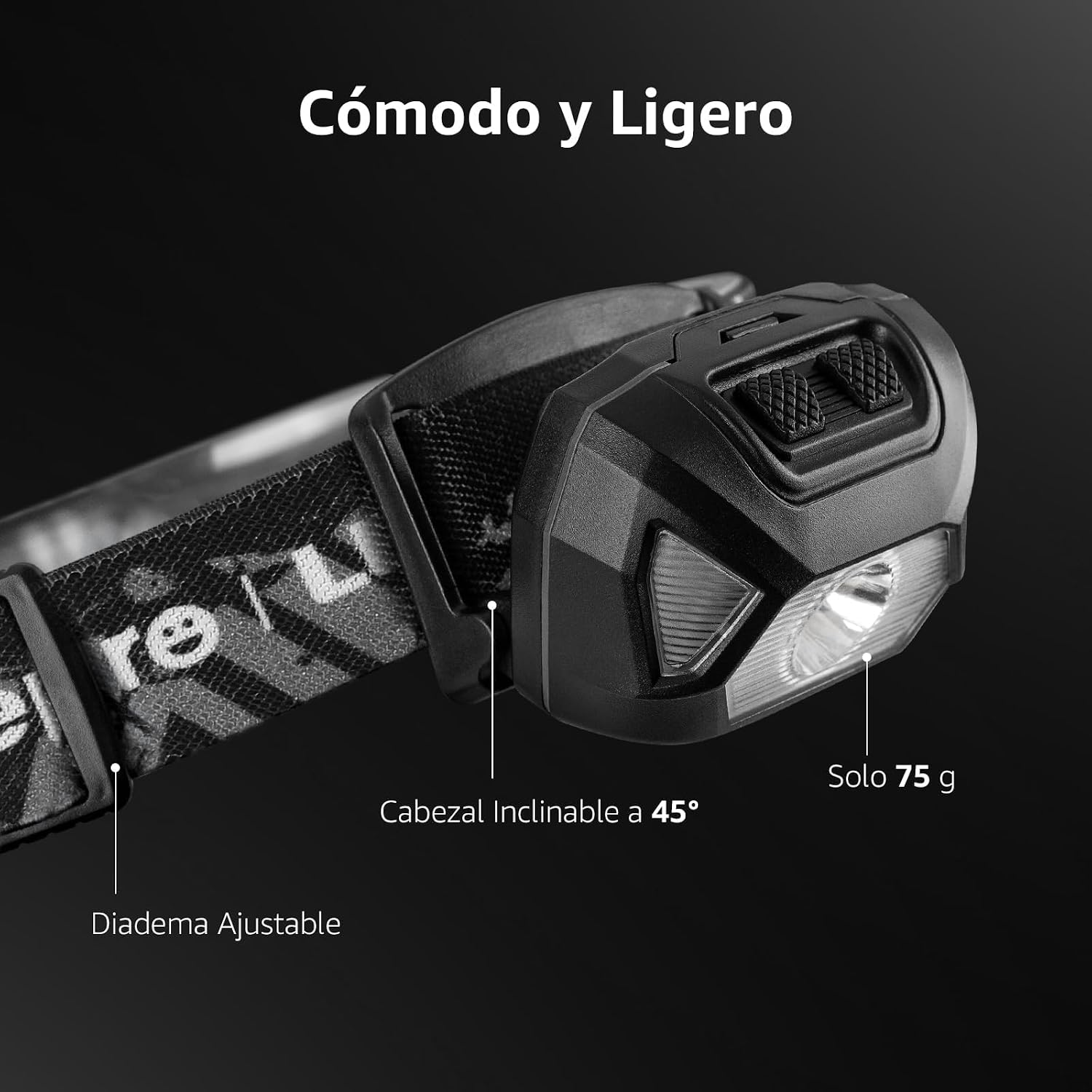 Thumbnail 3 de Lepro Linterna Frontal 2000lux