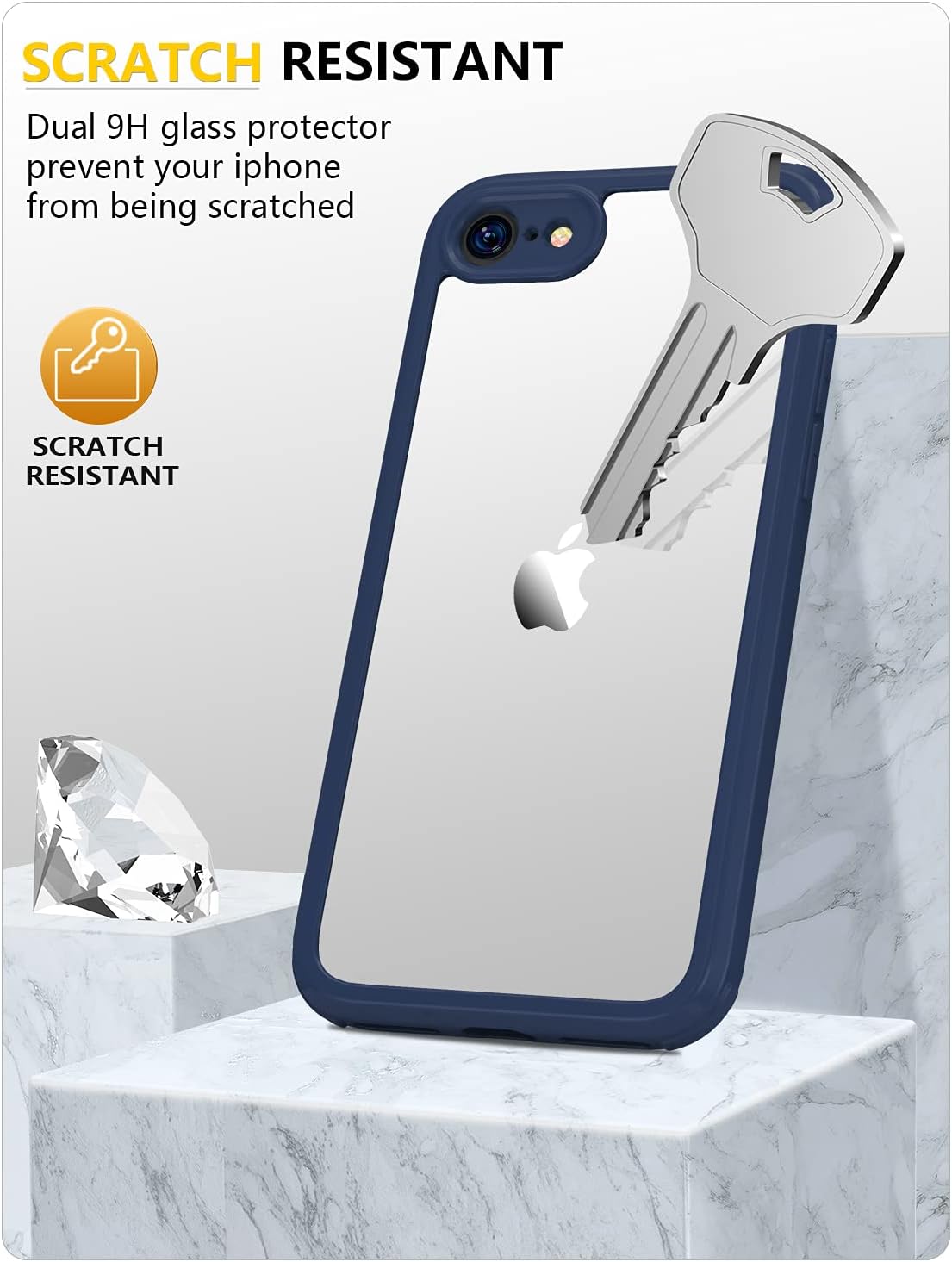 Detalle de Miracase iPhone case 360° shockproof