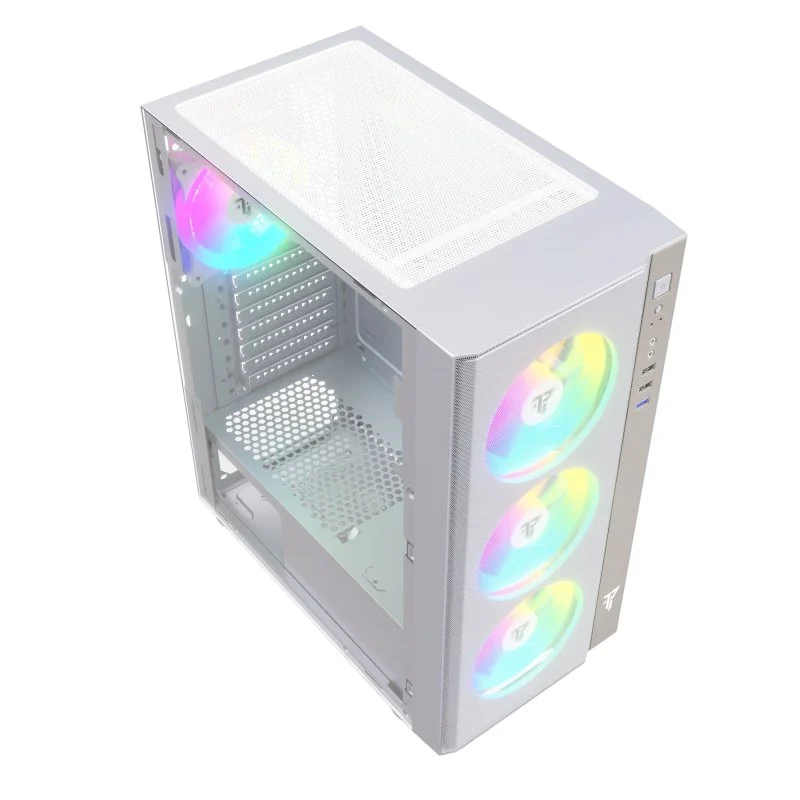 Detalle de Tempest Umbra RGB Torre ATX blanca 🖥