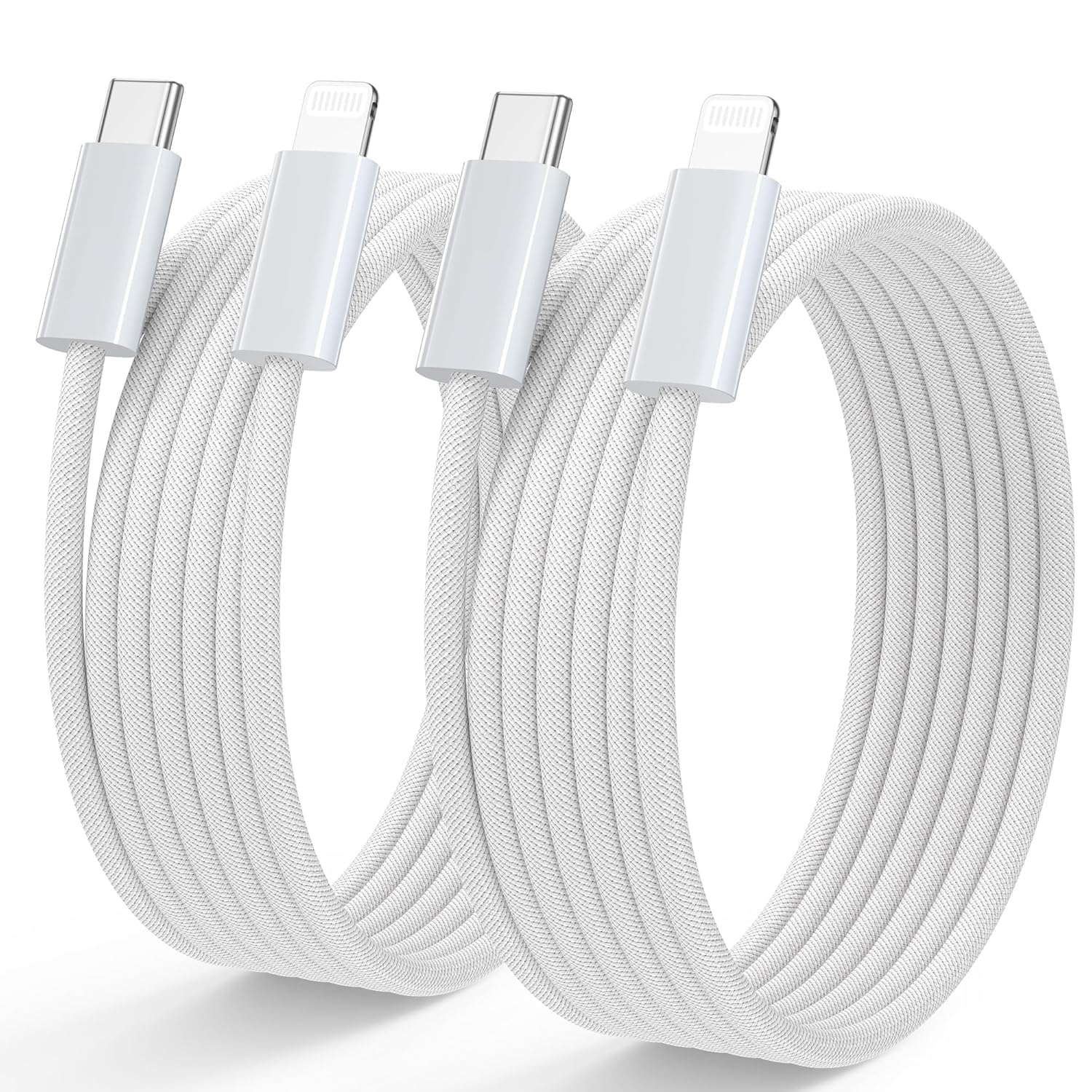 Detalle de Lightning USB-C Kabel 2M (2er Pack) mit Apple MFi Zertifizierung – PD 27W